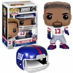 Deals 💯 Funko New York Giants NFL Funko POP Vinyl Figure: Odell Beckham Jr. (Away Uniform) 🌟