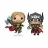 Flash Sale 👍 Funko POP! Marvel: Thor Love & Thunder - 2pk Thor & Mighty Thor 🧨 -Funko Online Shop unnamed file 590