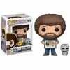 Best deal ✨ Funko Bob Ross POP Vinyl Figure: Bob Ross w/ Hoot (Chase) 🥰