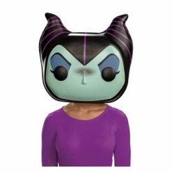 Discount 🔥 Kids' Disney Maleficent Funko Pop! Oversized 🎃 Halloween Costume Mask ❤️
