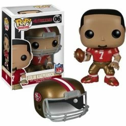Coupon 🤩 Funko San Francisco 49ers NFL Funko POP Vinyl Figure: Colin Kapernick 💯